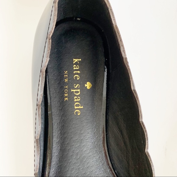 New Kate Spade Black Eleni Flex Ballerina Flat - Picture 4 of 8